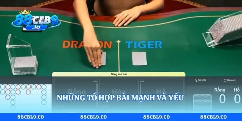 Những tổ hợp bài mạnh và yếu