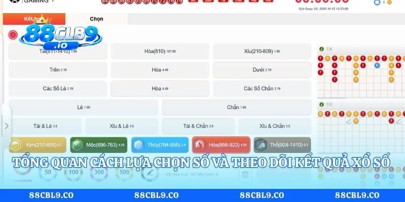 Tổng quan cách lựa chọn số và theo dõi kết quả xổ số keno 