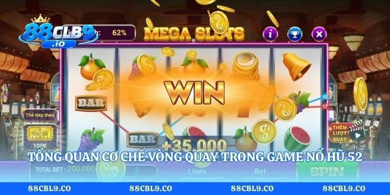 Tổng quan cơ chế vòng quay trong game nổ hũ 52