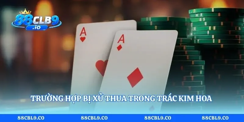 Trường hợp bị xử thua trong Trác Kim Hoa